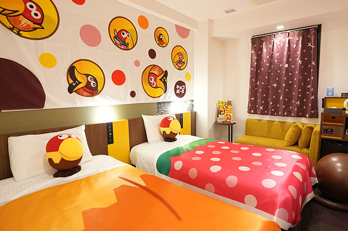 変なホテル コラボルーム チョコボール