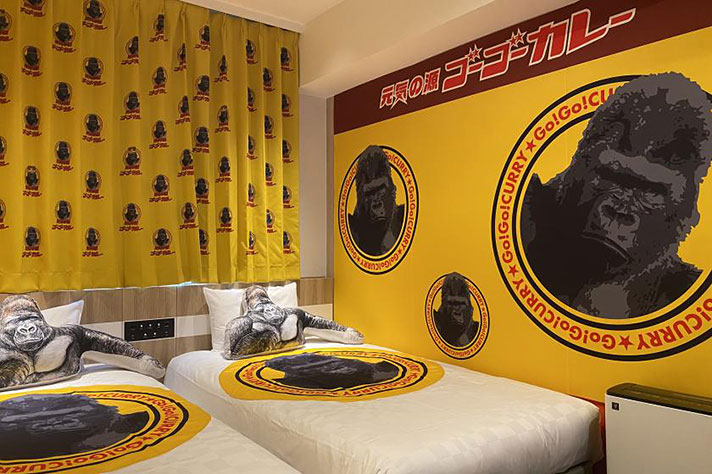 変なホテル金沢 香林坊・変なホテル 小松駅前「ゴーゴーカレールーム」