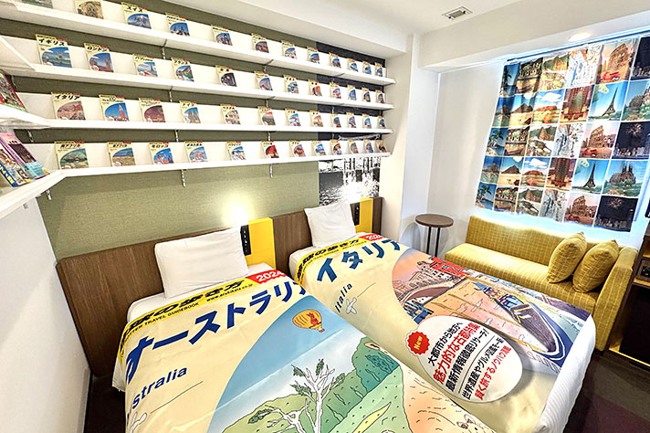 変なホテル東京 羽田「地球の歩き方コラボルーム」